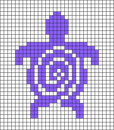 Cute Pixel Crochet Patterns: Dinosaur, Flower, Ball, Rose, and Cat