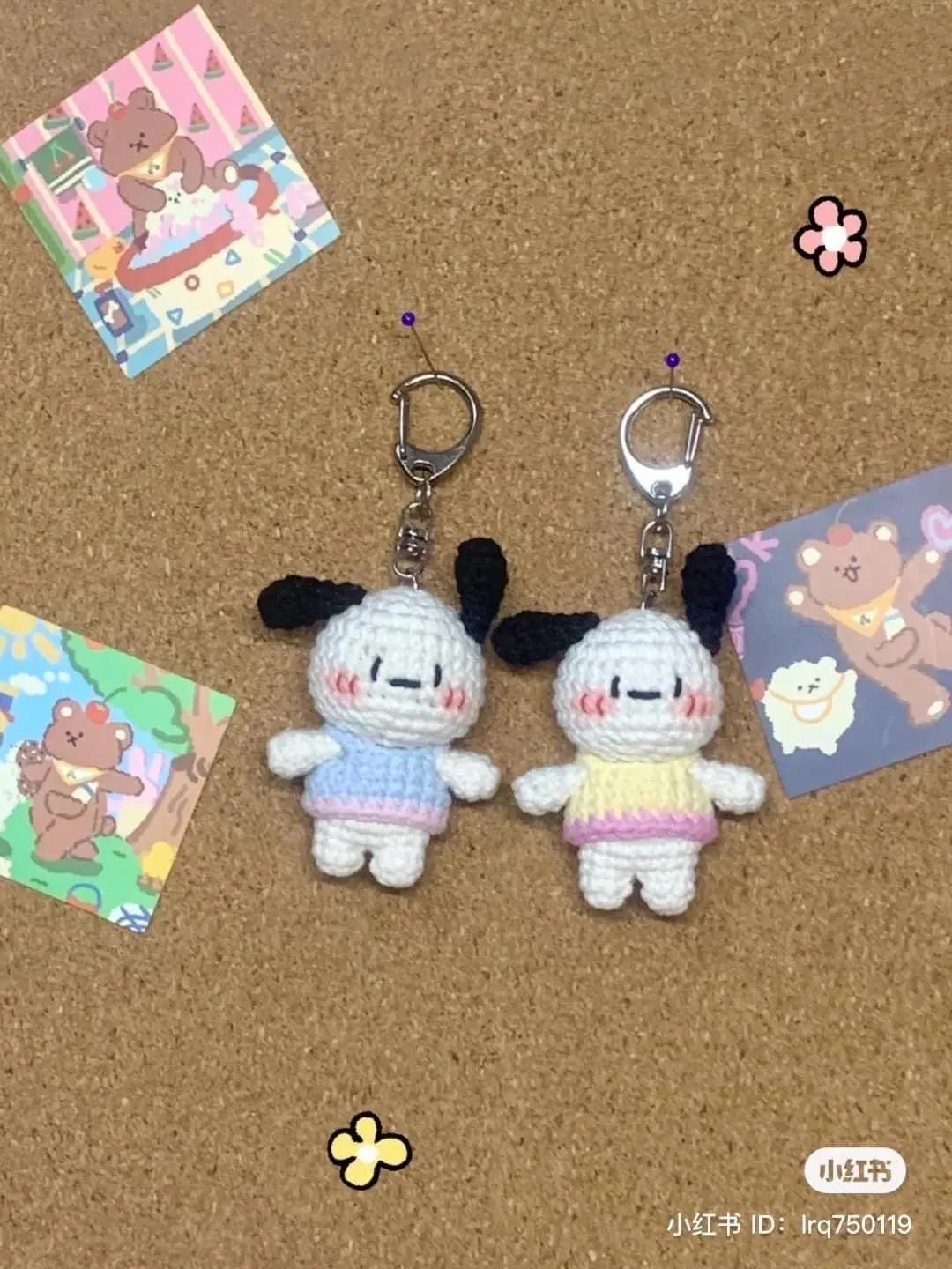 Cute Pochacco Dog Amigurumi Crochet Pattern