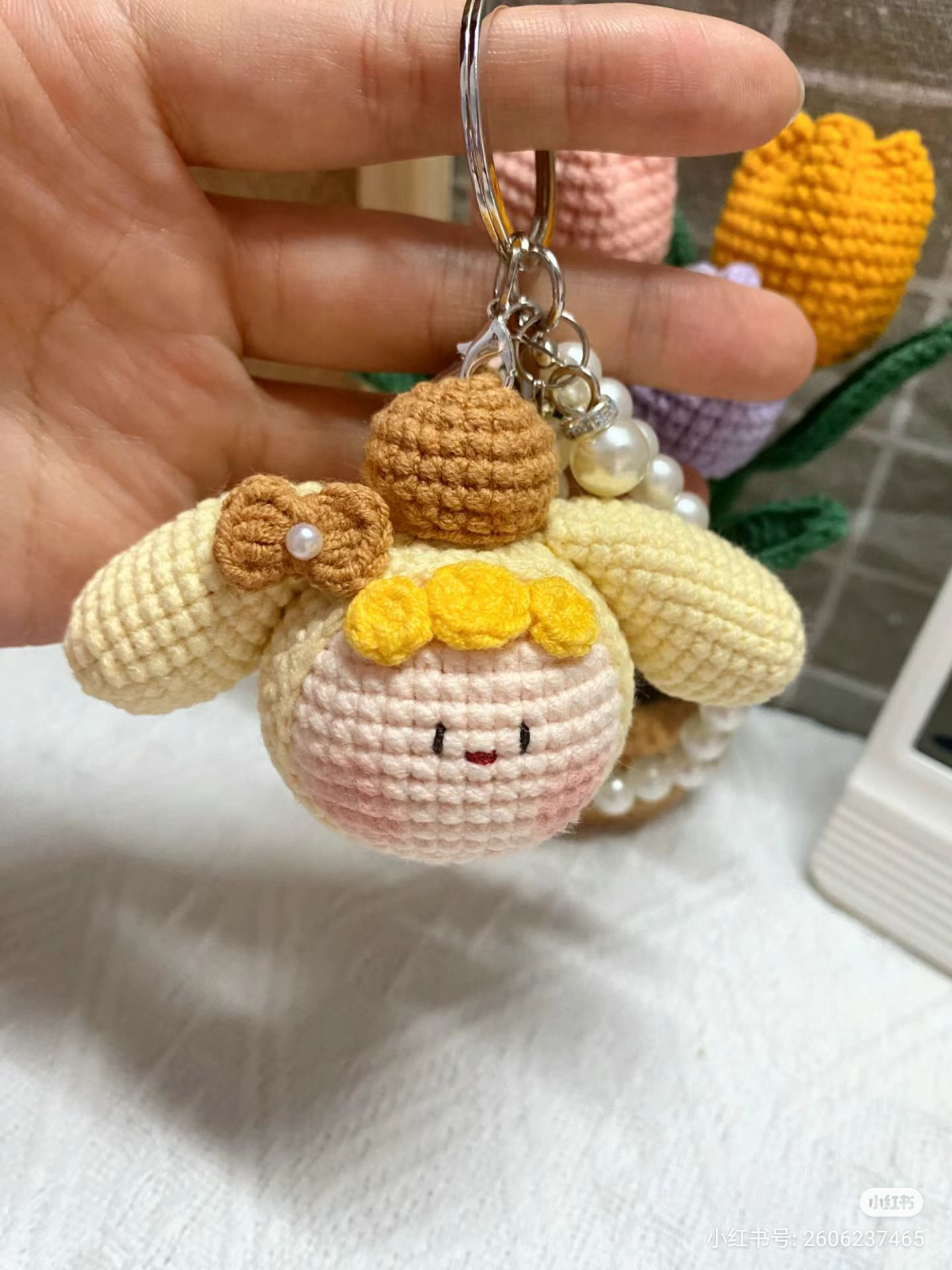Cute Pompompurin Amigurumi Crochet Pattern Chart