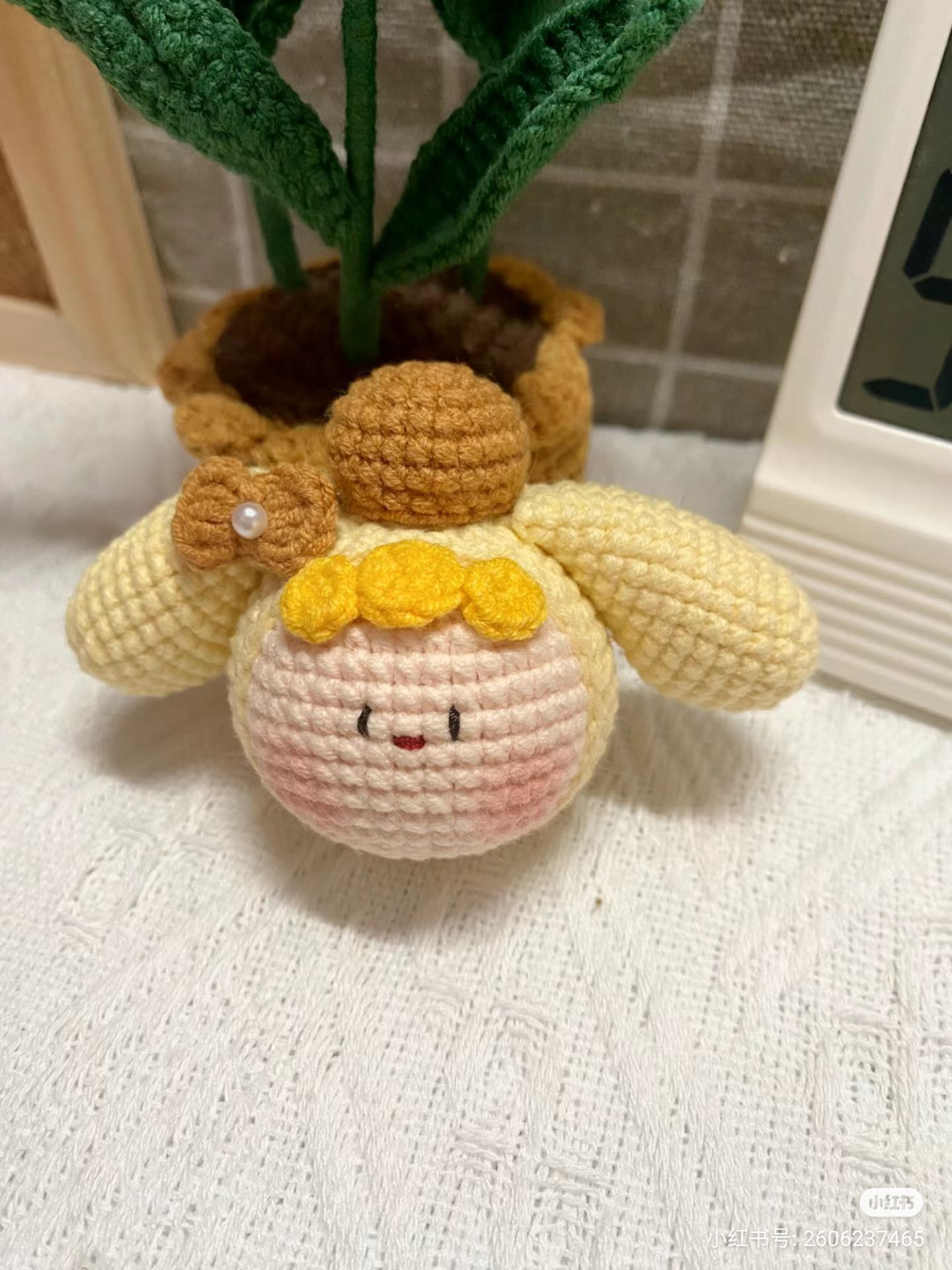 Cute Pompompurin Amigurumi Crochet Pattern Chart