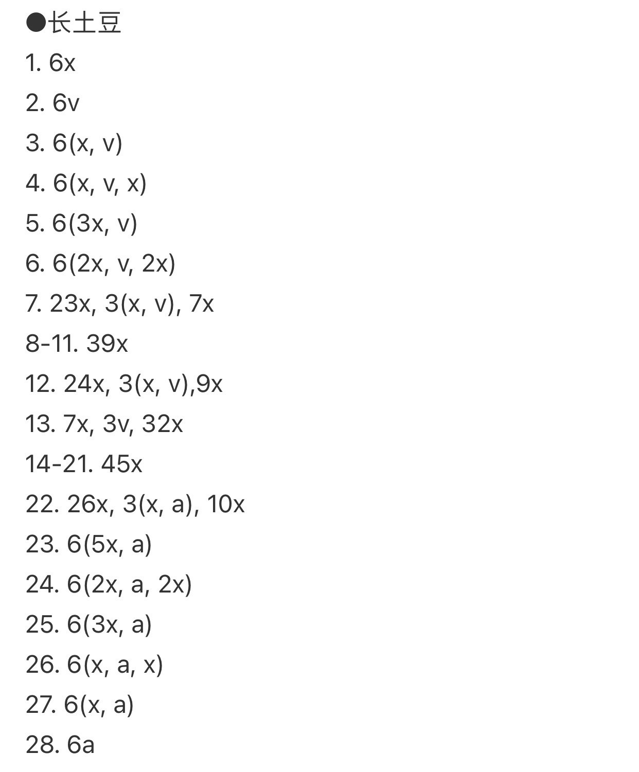 Cute Potato Dog Amigurumi Crochet Pattern with Long and Short Body Variations