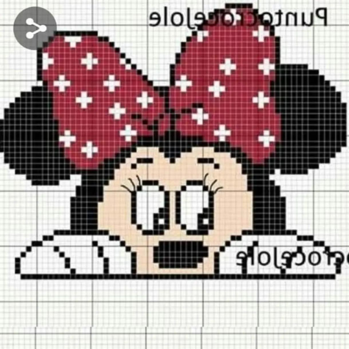 Cute Rabbit and Bear Pixel Chart Patterns for Cross Stitch or Perler Beads