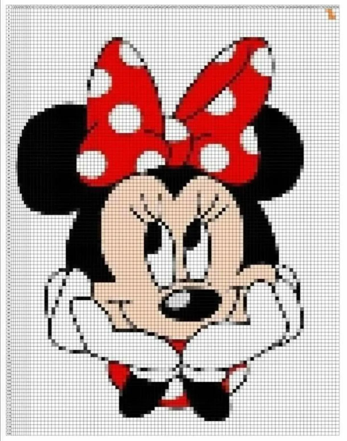 Cute Rabbit and Bear Pixel Chart Patterns for Cross Stitch or Perler Beads