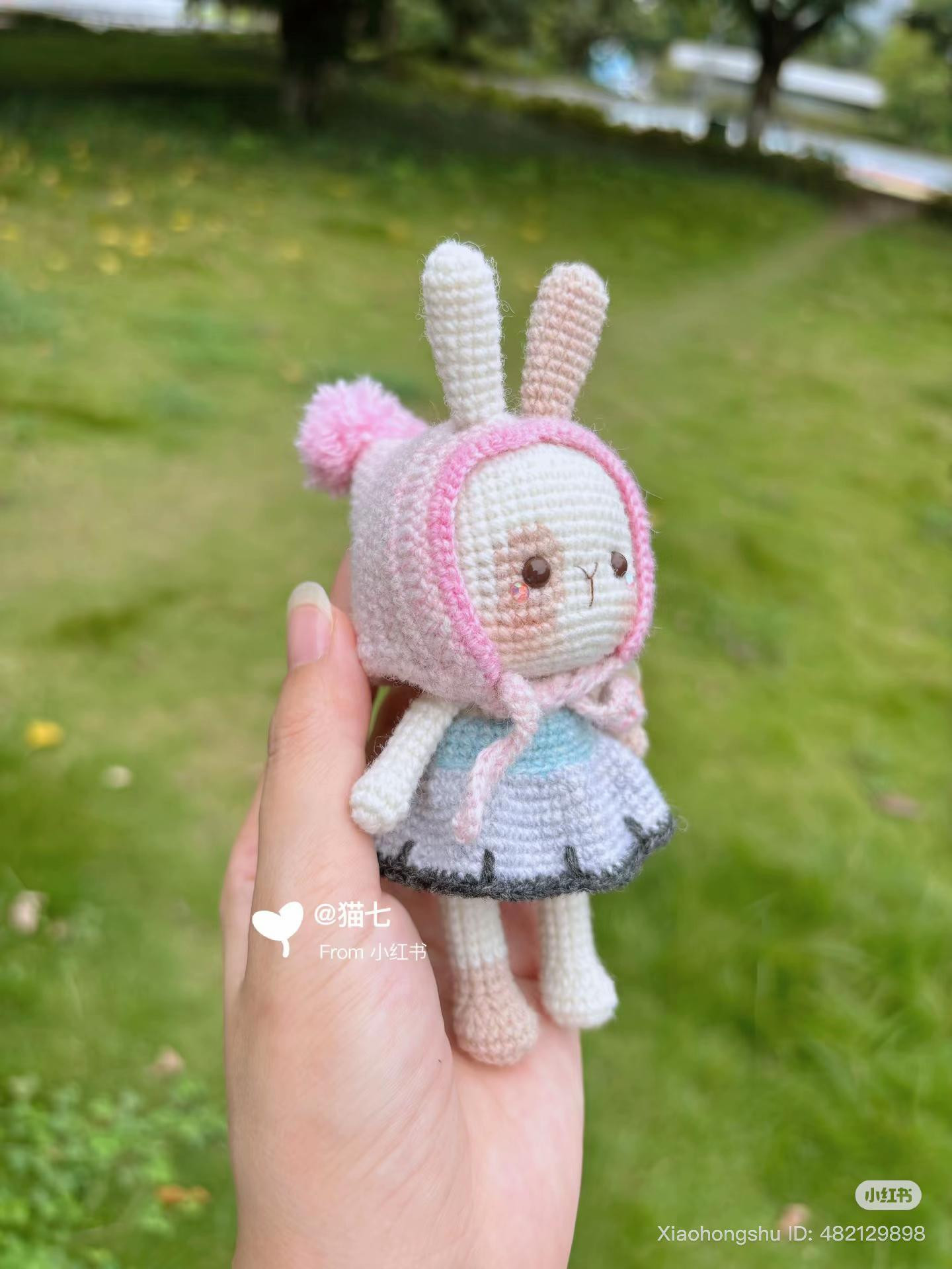 Cute Rabbit Doll Crochet Pattern