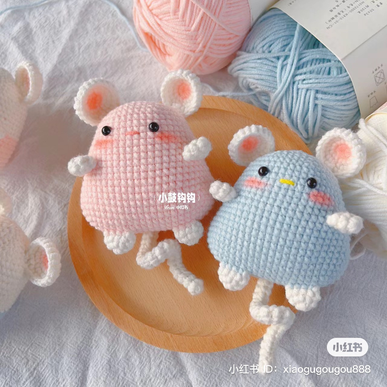 Cute Round Mouse Amigurumi Crochet Pattern Tutorial