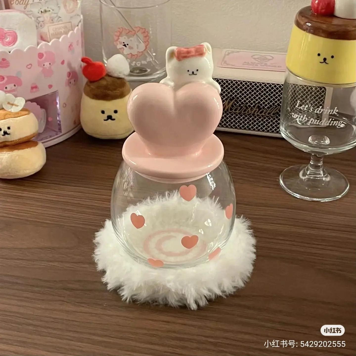 Cute White Fluffy Crochet Coaster Pattern with Pink Spiral Design and Fringe Edging Instructions