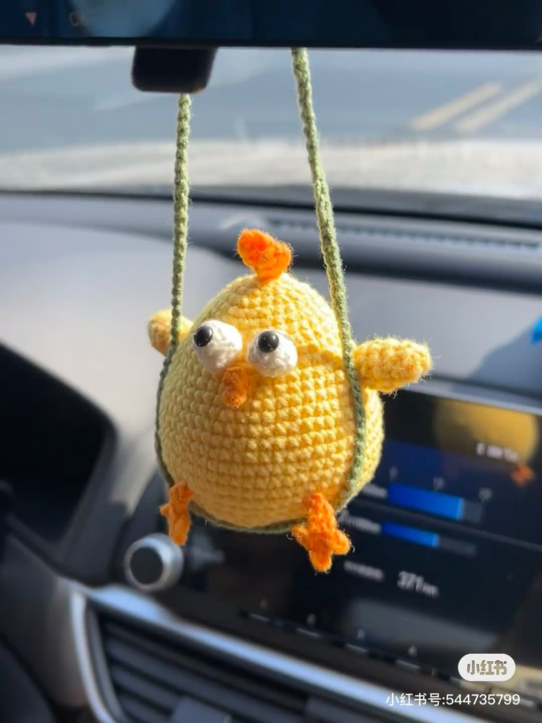Cute Yellow Chicken Amigurumi Pattern and Chart