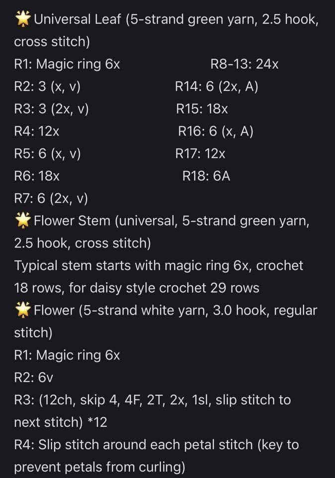 Daisy Phone Holder Crochet Pattern: Step-by-Step Chart for DIY Flower Stand