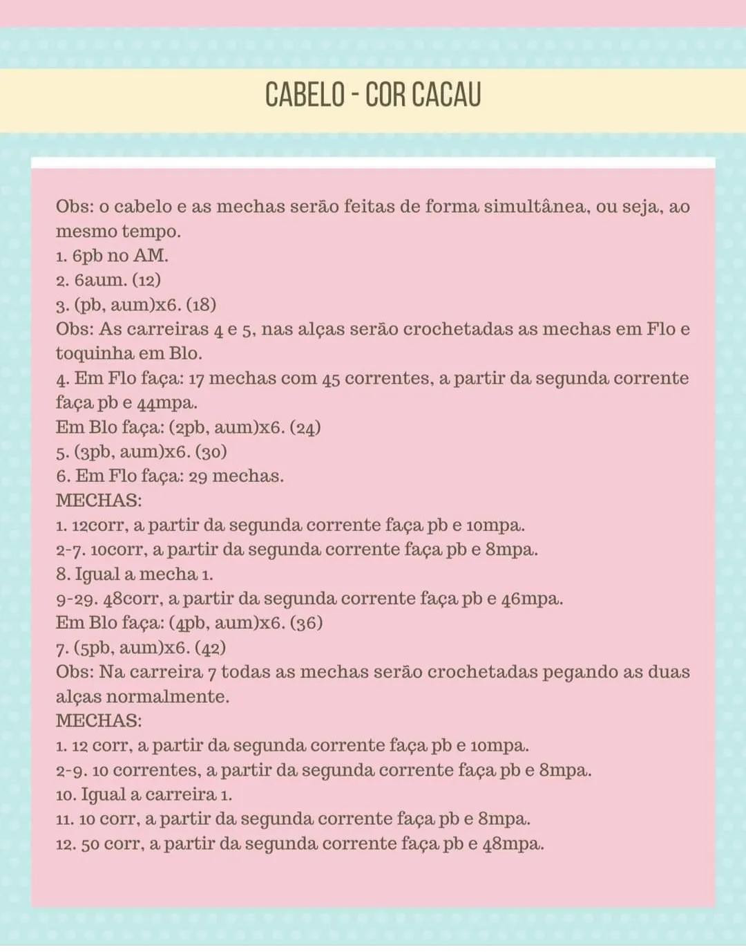 Dalila - Amigurumi Doll Crochet Pattern with Pink Top and Floral Skirt