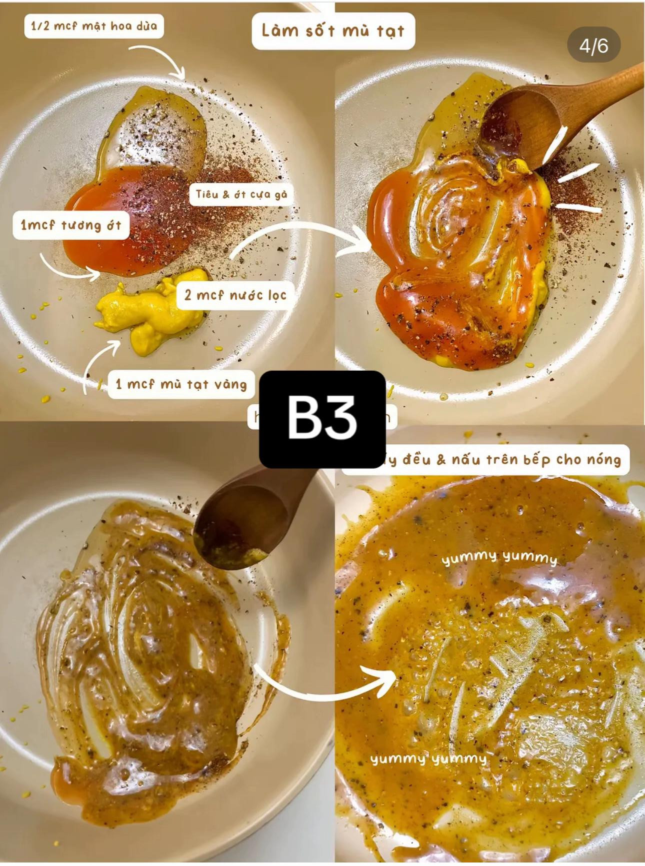 Đậu Hủ Sốt Mù Tạt Chiên Giòn Yến Mạch