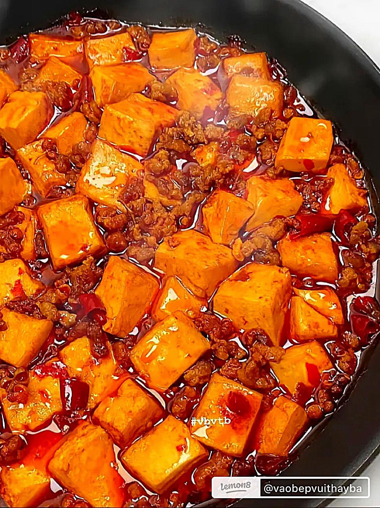 Đậu phụ Mabo - Món Trung Ngon