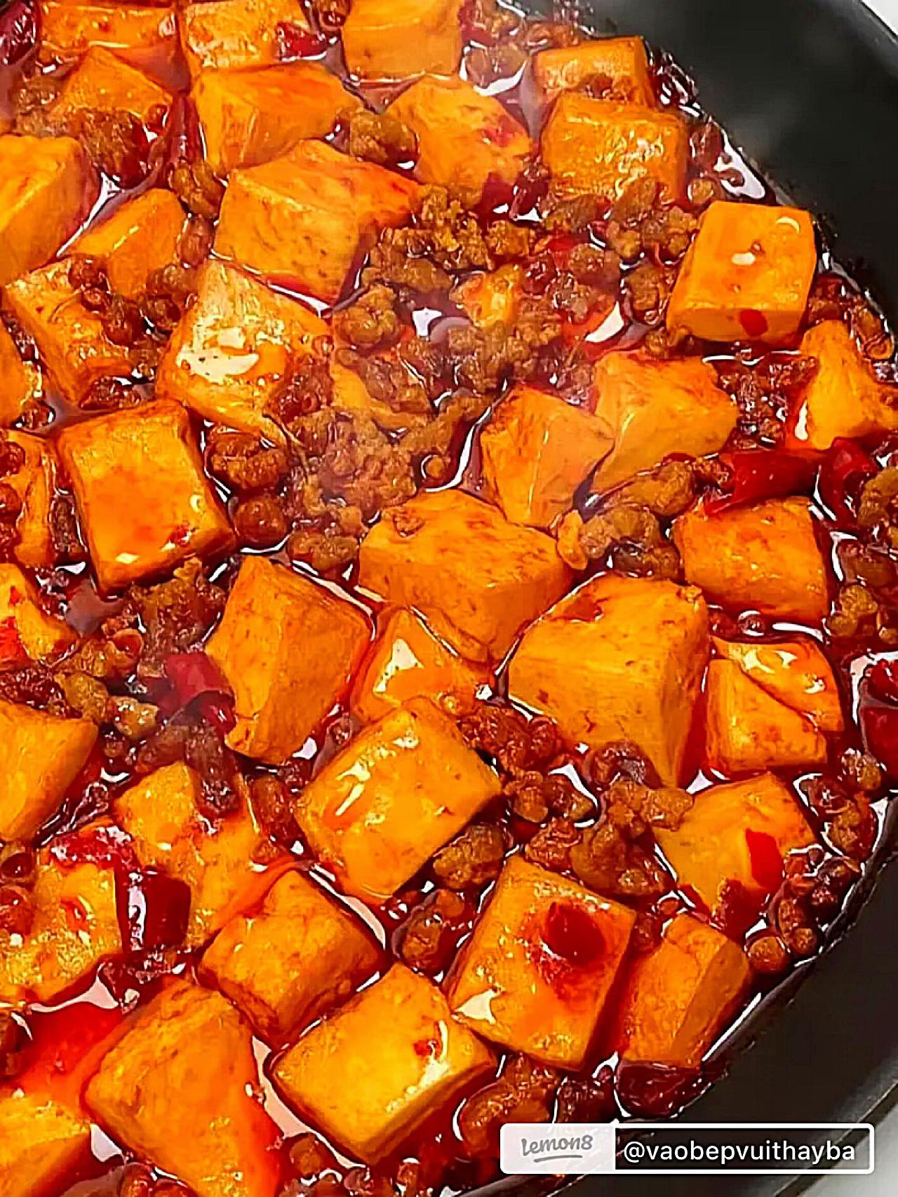 Đậu phụ Mabo - Món Trung Ngon