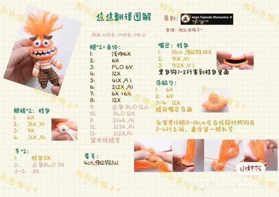 De todo patrón crochet: Guía de abreviaturas chinas y amigurumis