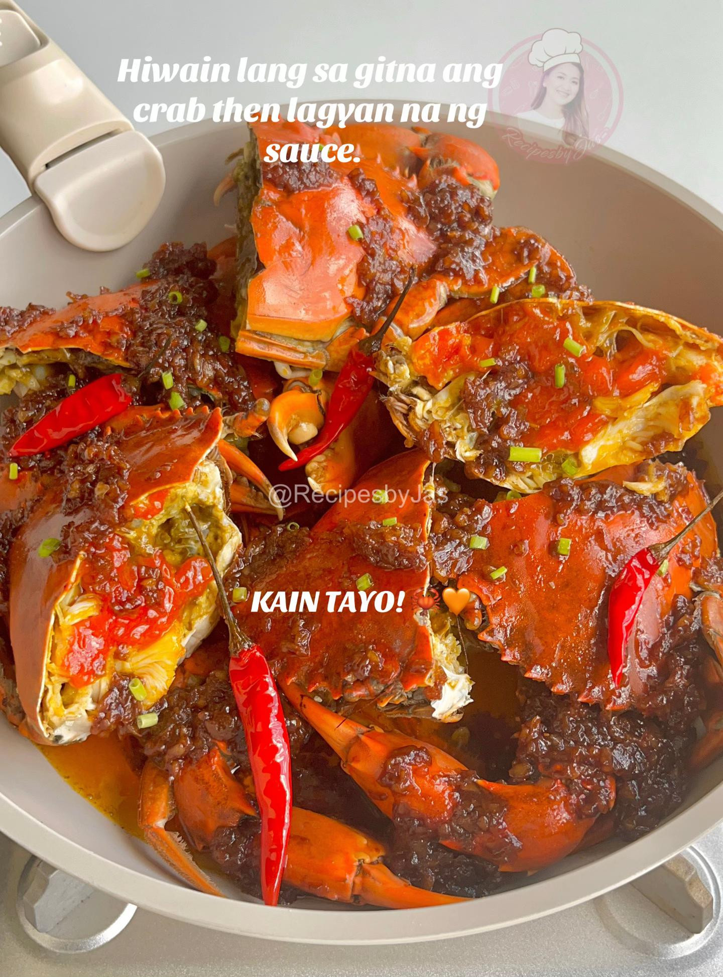 Delicious Garlic Butter Crabs Recipe with Ingredients and Cooking Steps