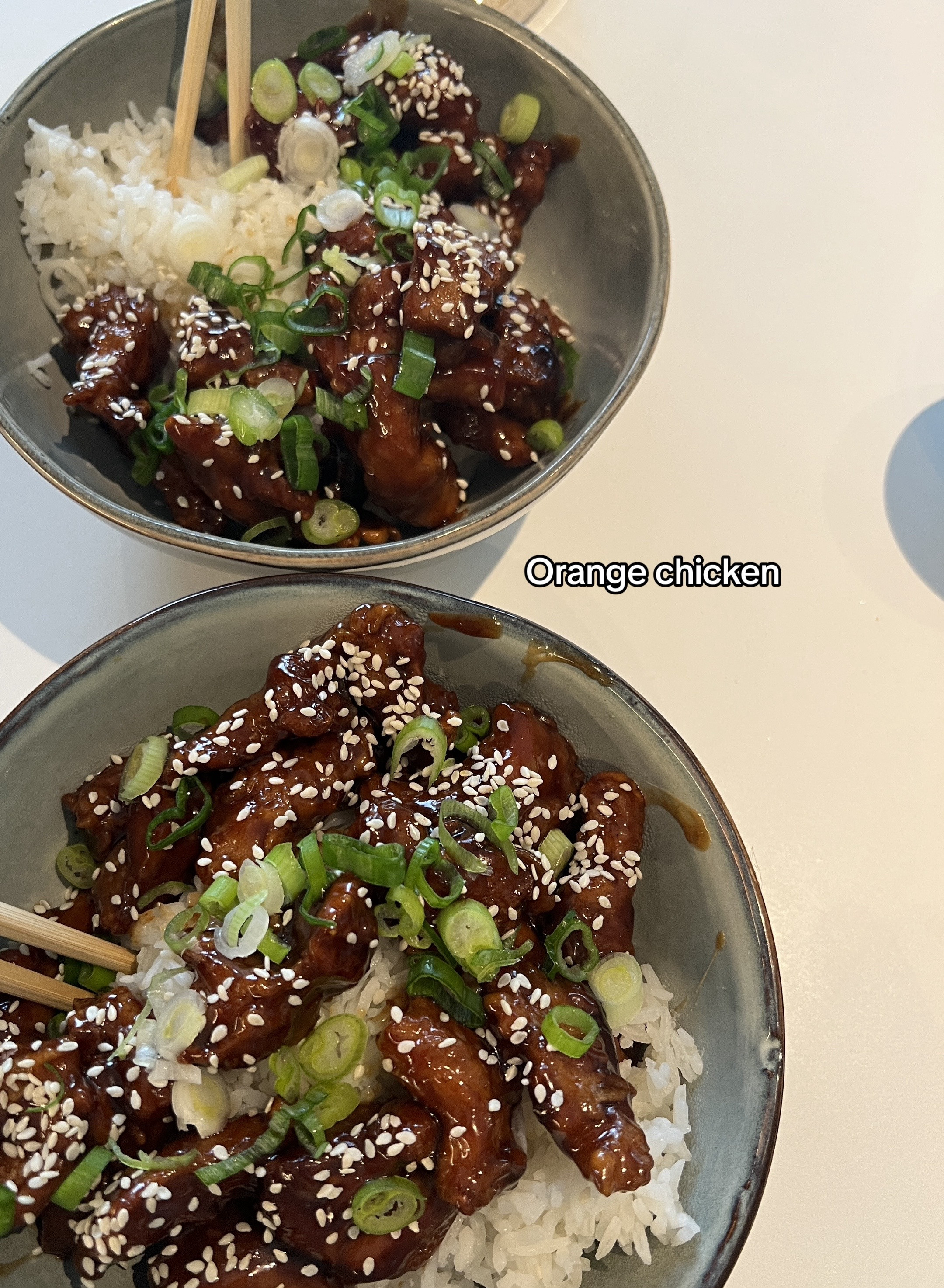 Delicious homemade meal ideas featuring Orange Chicken, Gyoza, Tso's Chicken, Curry, and Pasta with Vodka Sauce