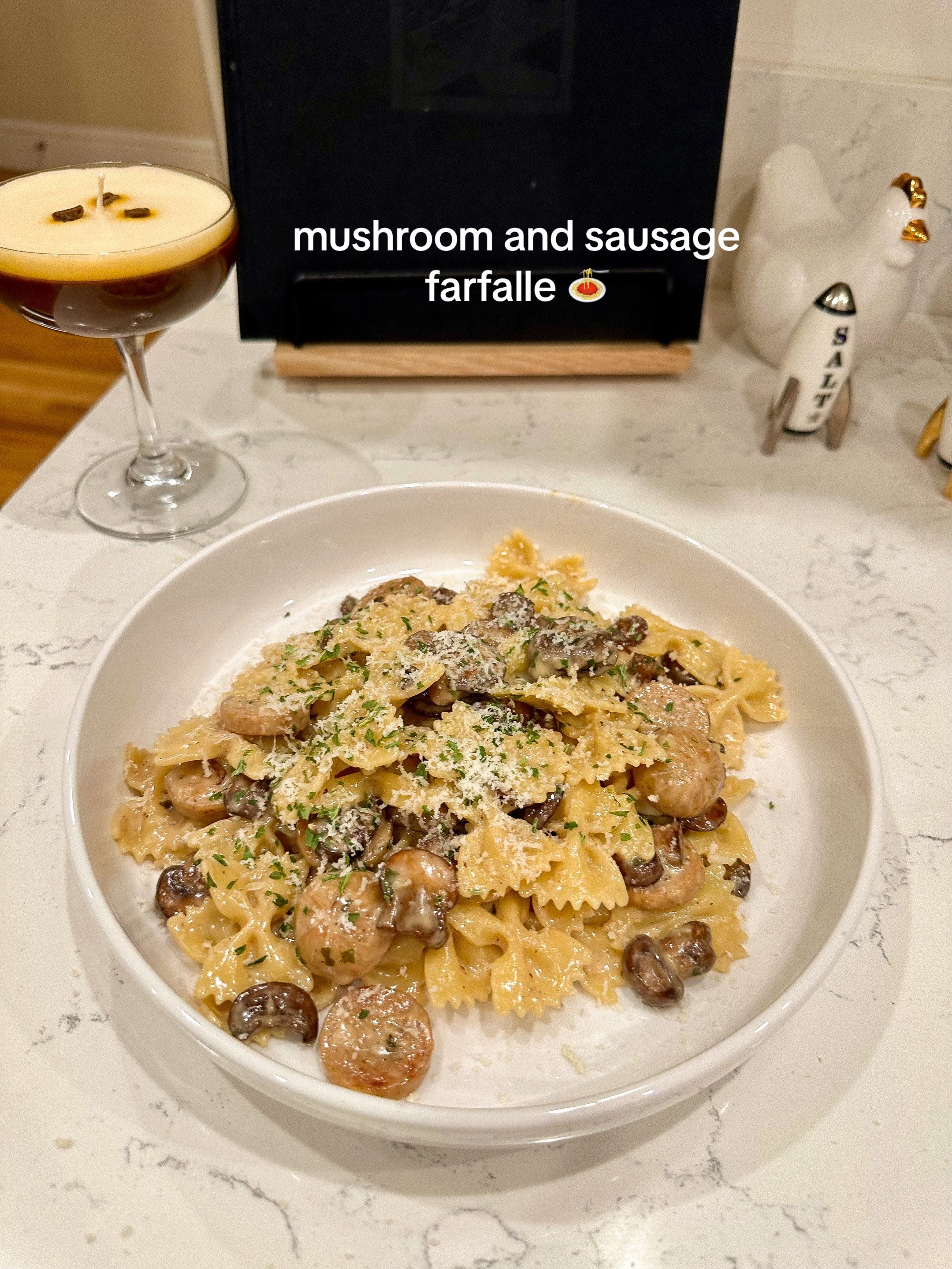 Delicious Homemade Meals: Chicken Parm Rigatoni, Crunch Wrap Supreme, Grilled Cheese with Tomato Soup, Buffalo Chicken Wraps, and Mushroom Sausage Farfalle