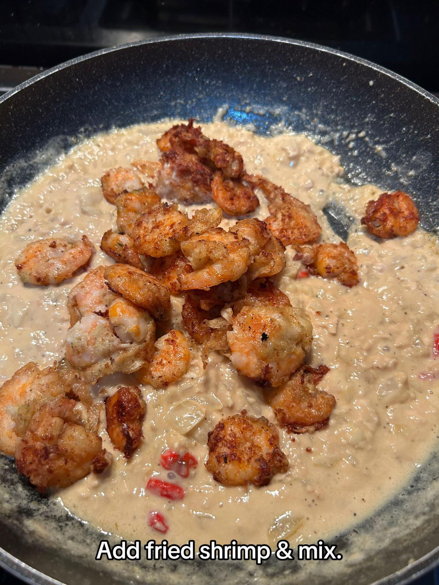 Delicious Salted Egg Yolk Shrimps Recipe with Cornstarch Marinade