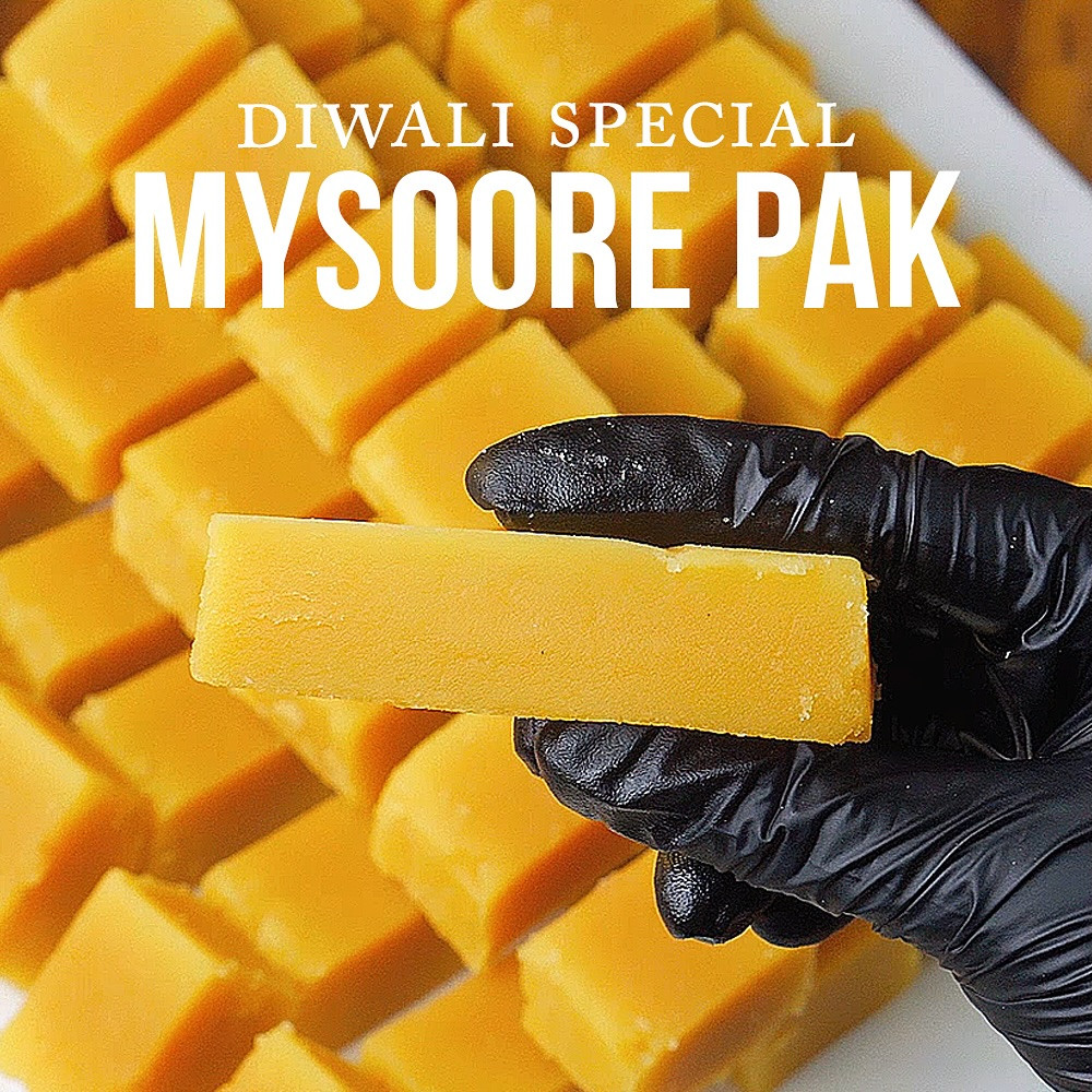 Diwali Special Mysore Pak: Soft Ghee Sweet Made with Gram Flour and Sugar