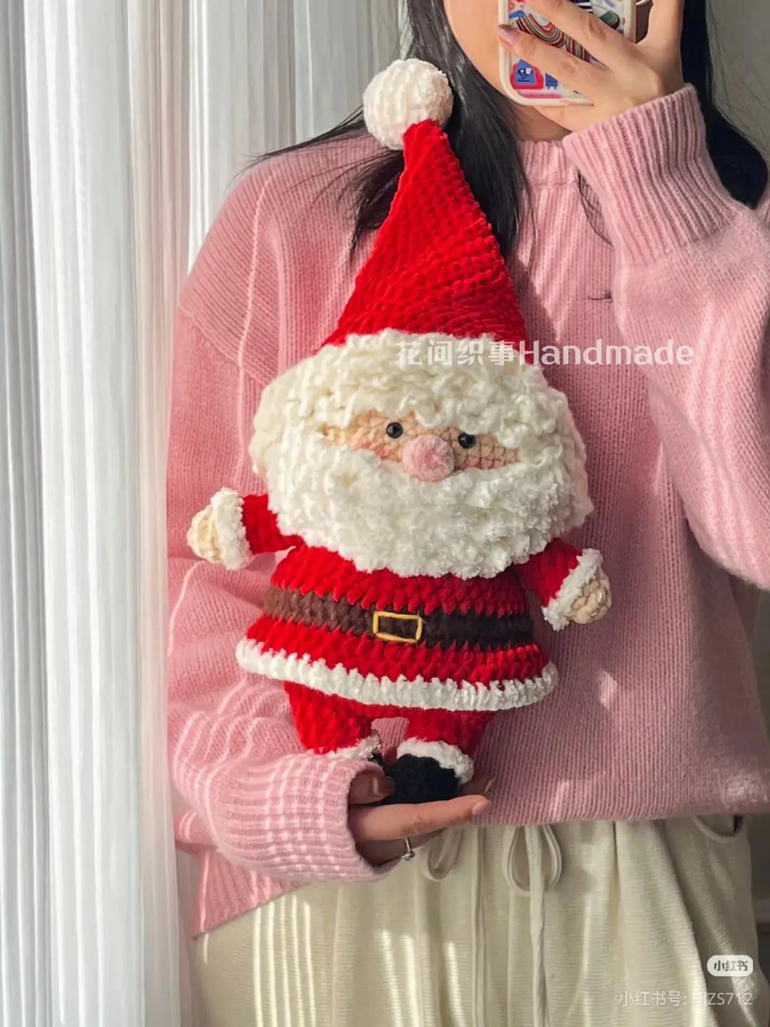 DIY Crochet Santa Claus Doll Pattern Tutorial