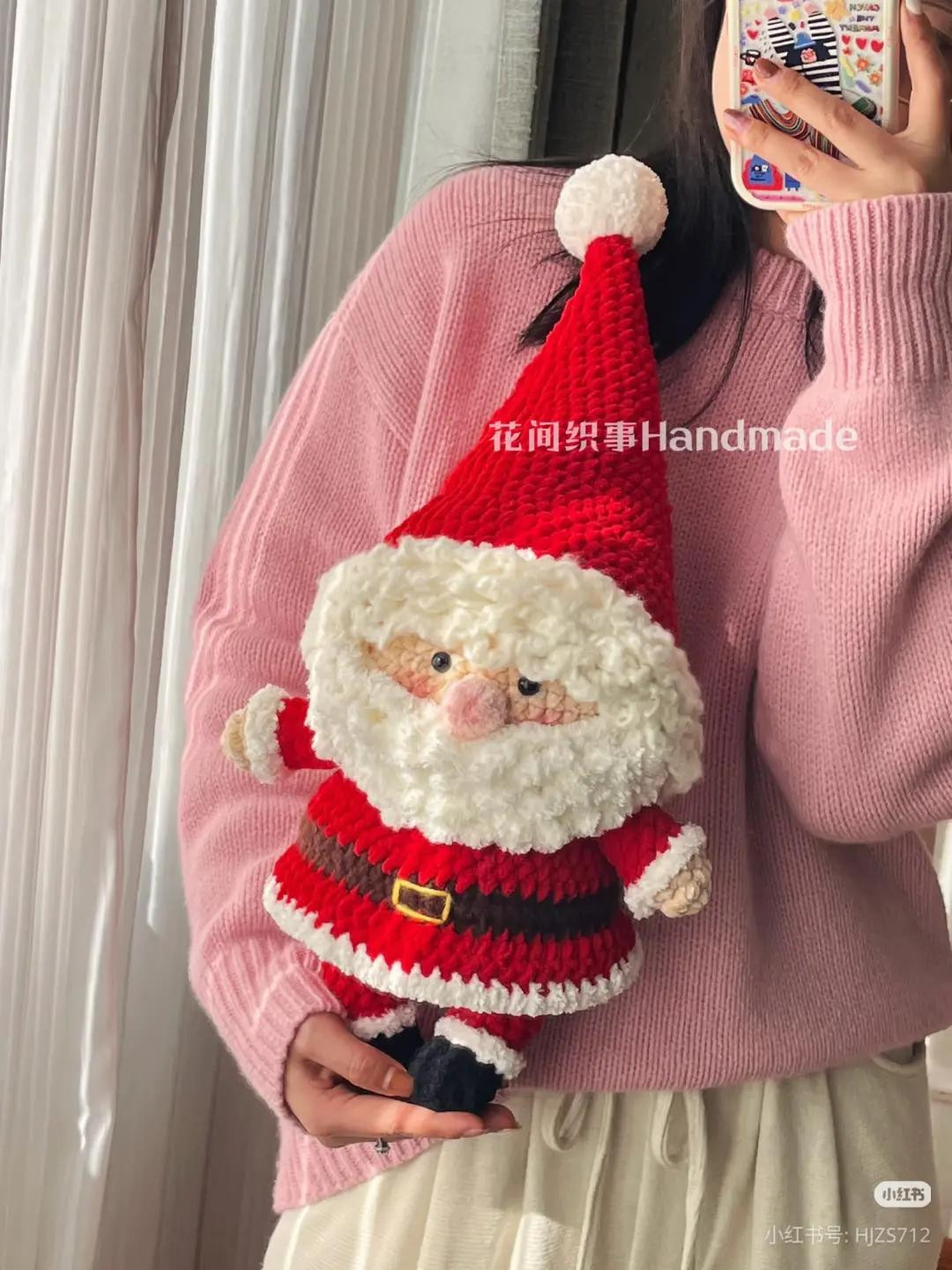 DIY Crochet Santa Claus Doll Pattern Tutorial