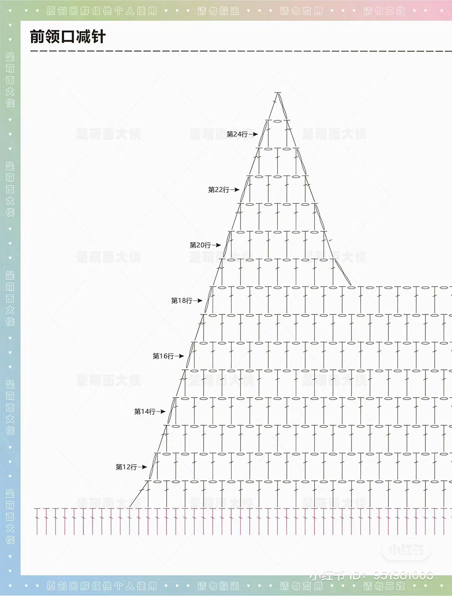 DIY Pastel Striped Crochet Crop Top Tutorial with Flat Chart and Size Guide