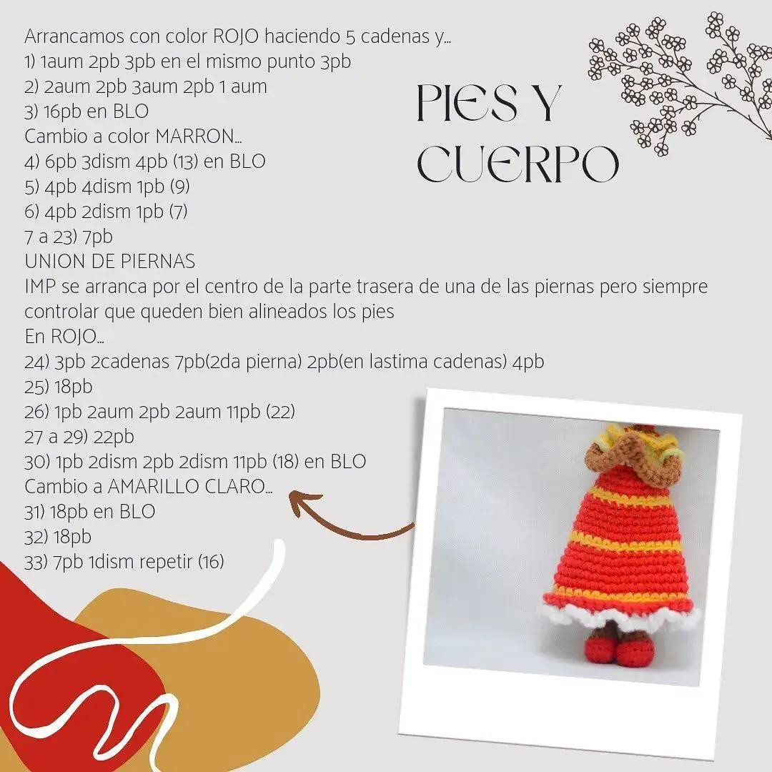 Dolores Madrigal Amigurumi Crochet Pattern