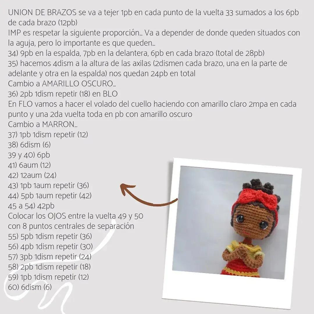 Dolores Madrigal Amigurumi Crochet Pattern