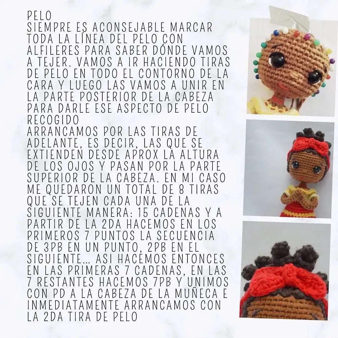 Dolores Madrigal Amigurumi Crochet Pattern