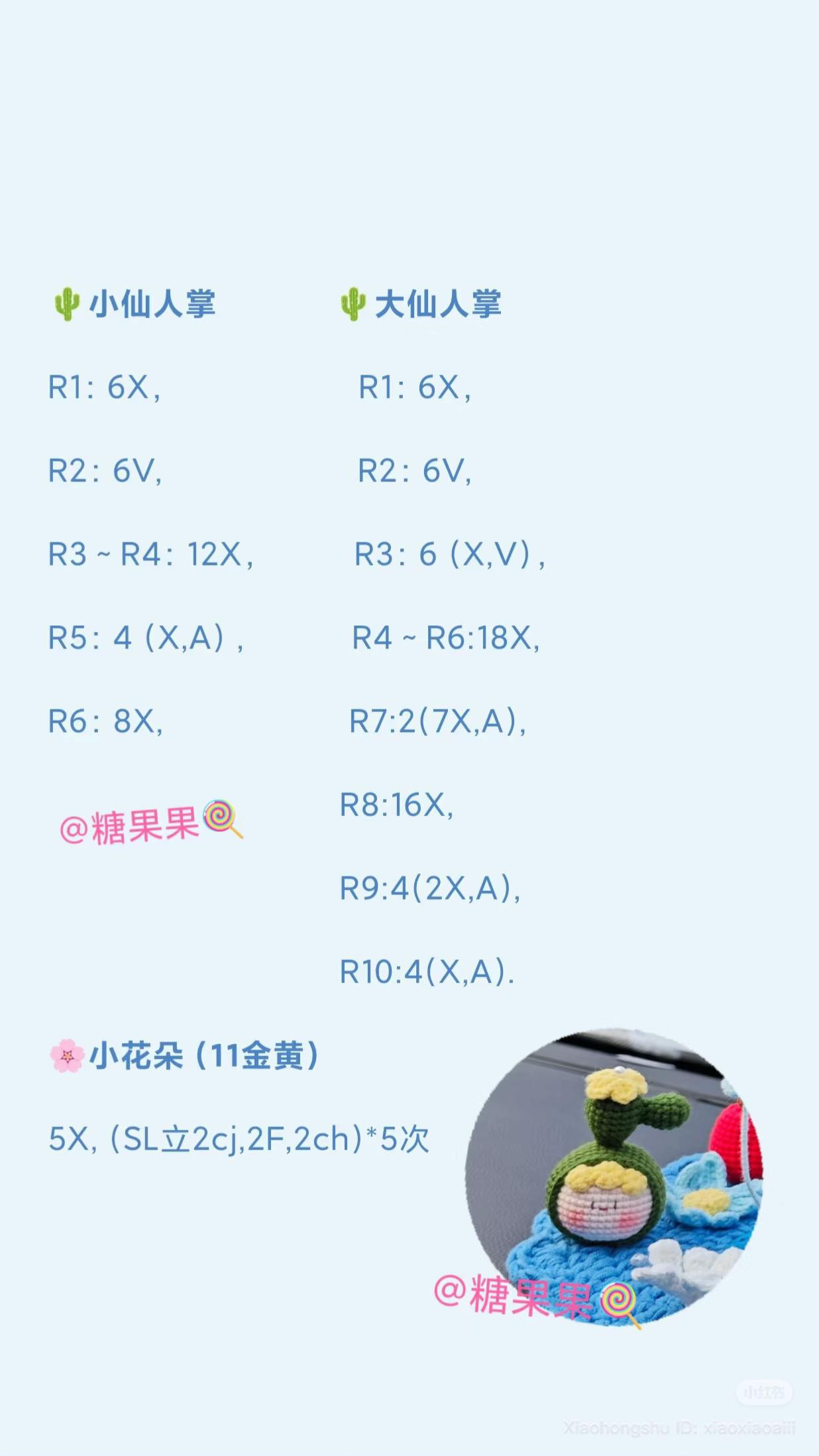 Doraemon Amigurumi Car Dashboard Decoration Crochet Pattern Chart