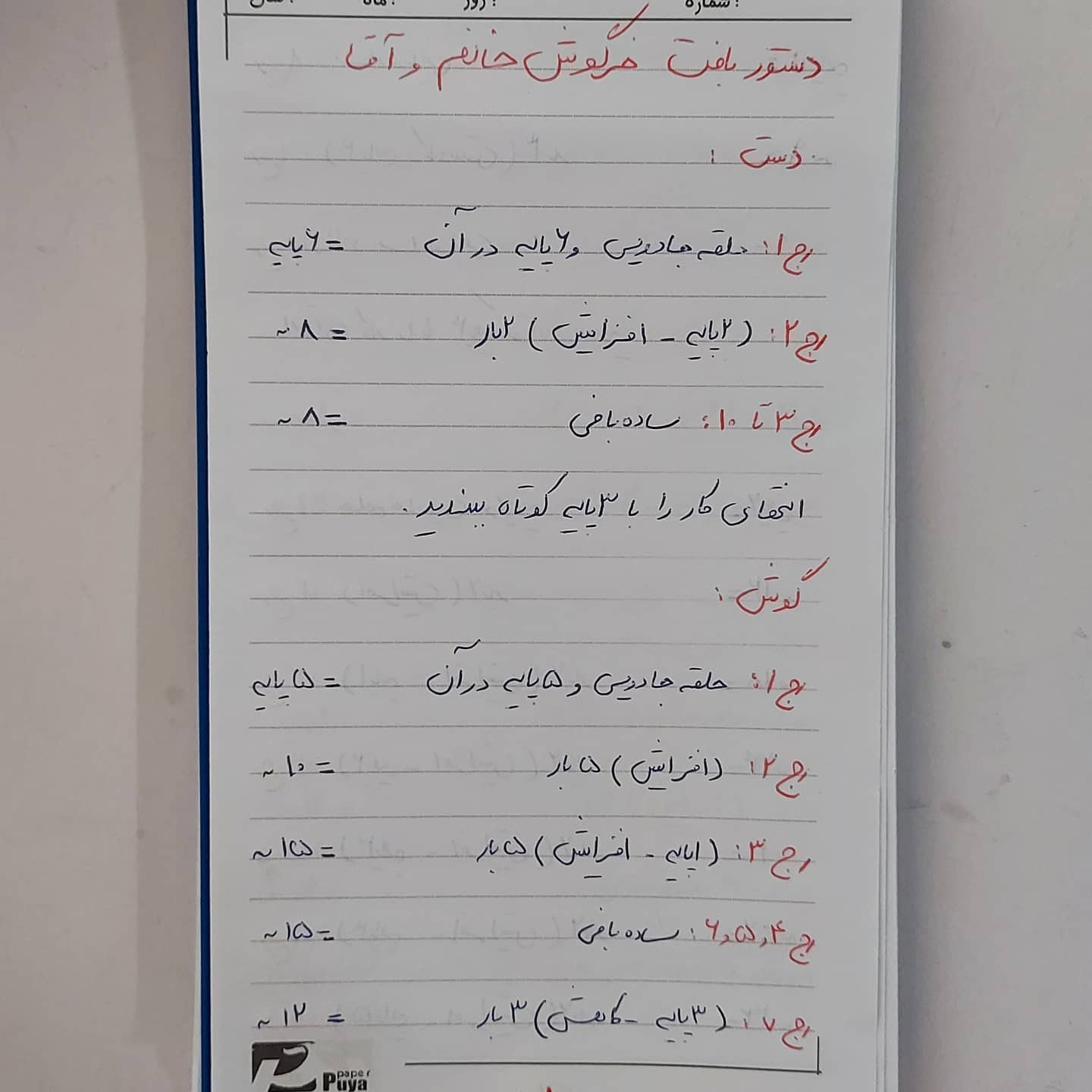 دستور بافت خرگوش آقا و خانوم