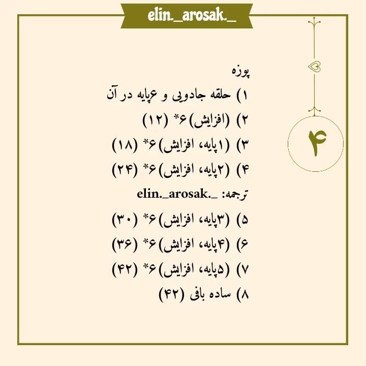 دستور بافت سبد خرسی قلاب‌بافی - آموزش رایگان گام به گام ساخت سبد و گوش‌ها