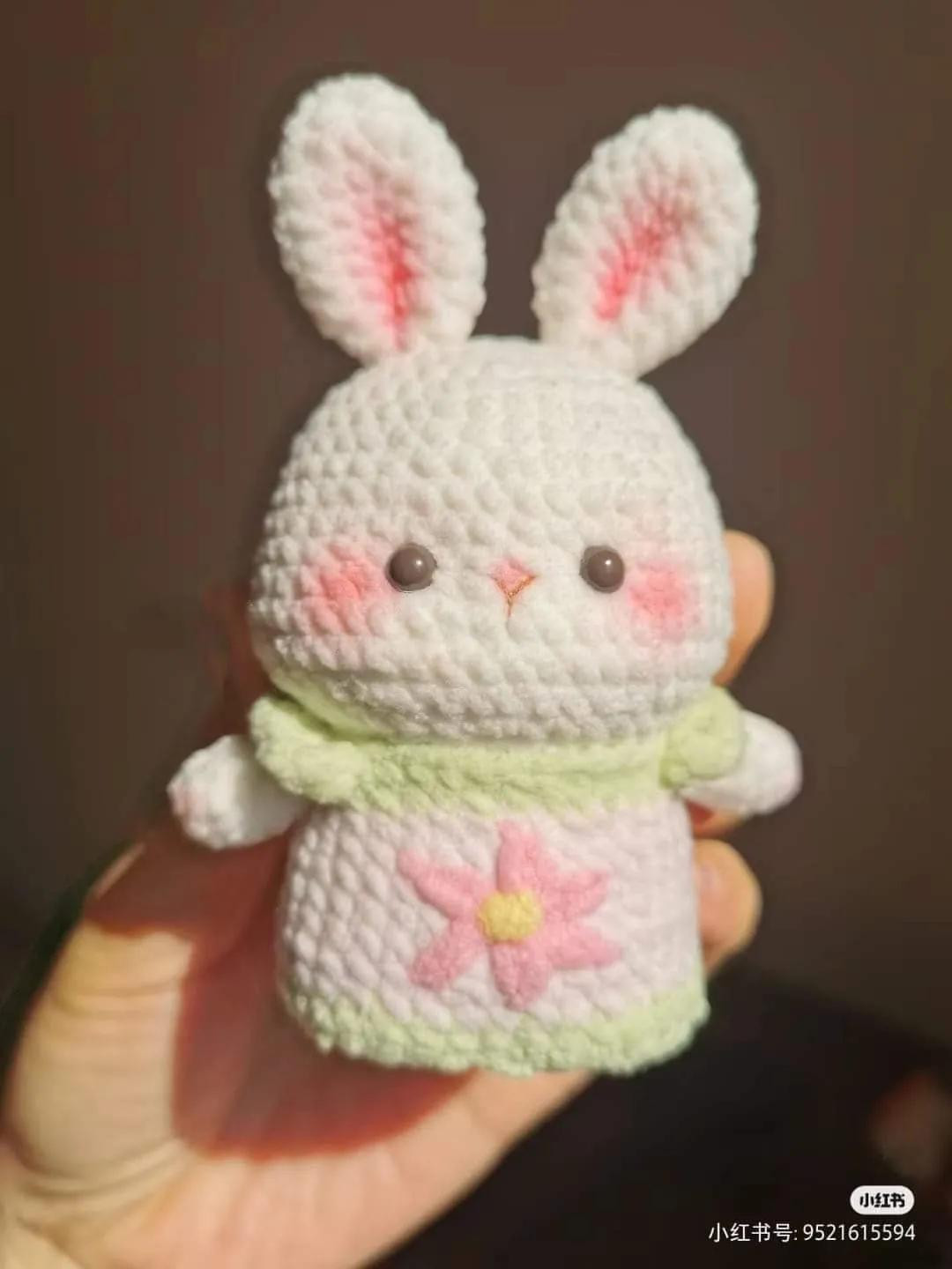 Easter Bunny Amigurumi Crochet Pattern Tutorial