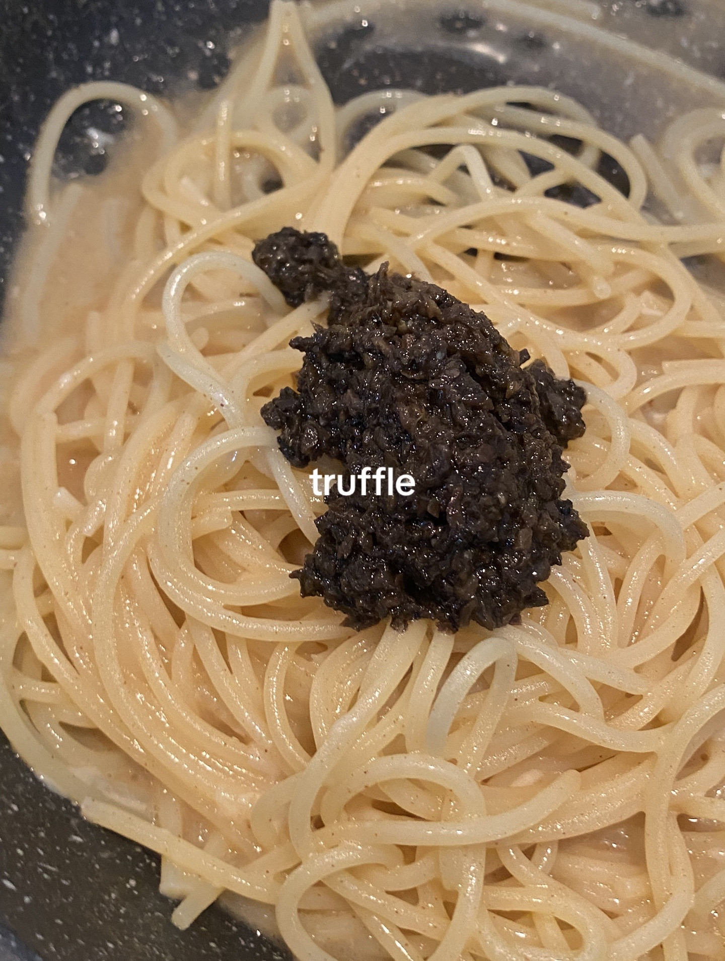 Easy 4 Ingredient Truffle Pasta Recipe with Brown Butter and Parmesan