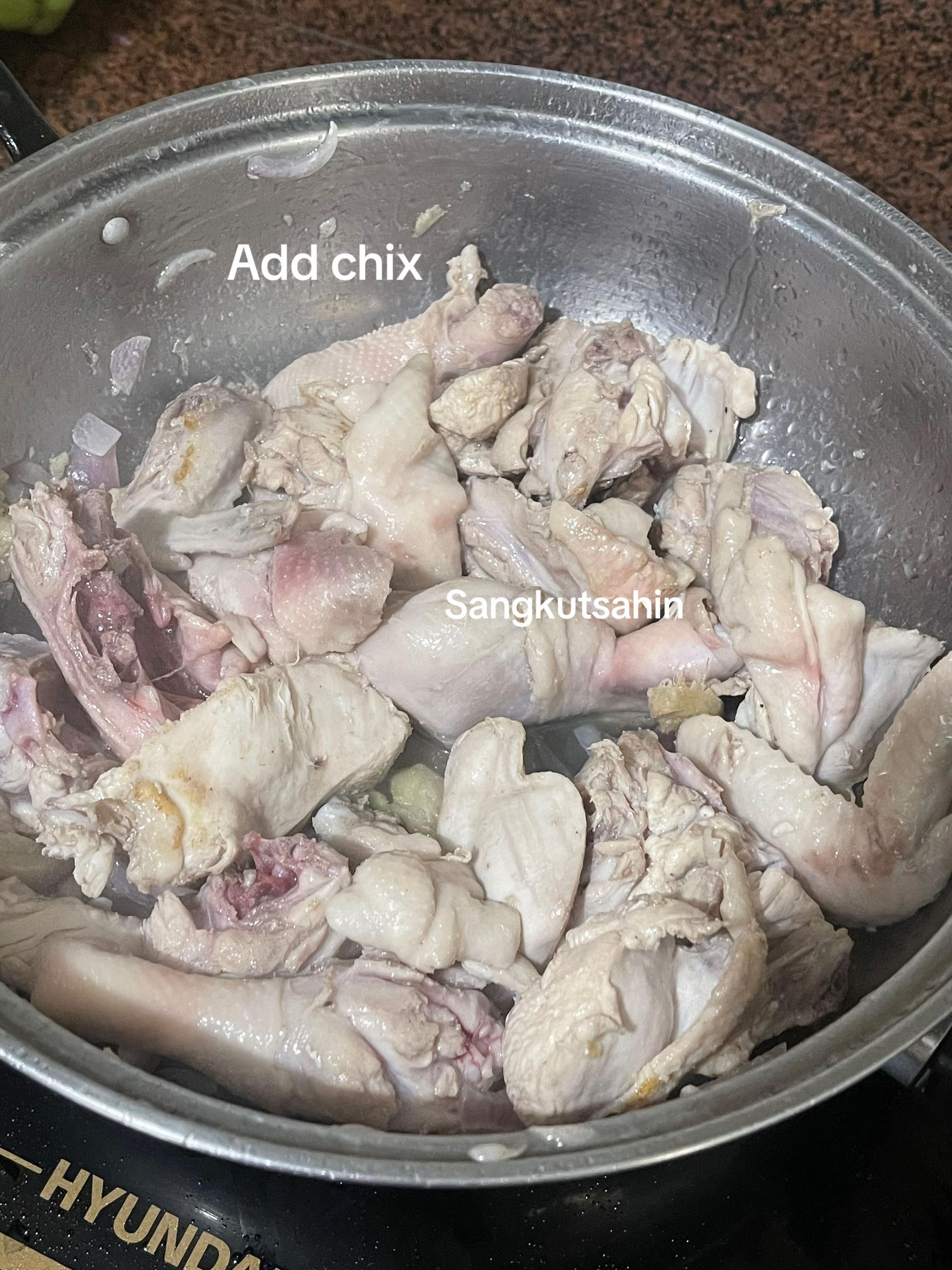 Easy and Affordable Tinola Recipe with Chicken, Chayote, Malunggay, Ginger, and Onions