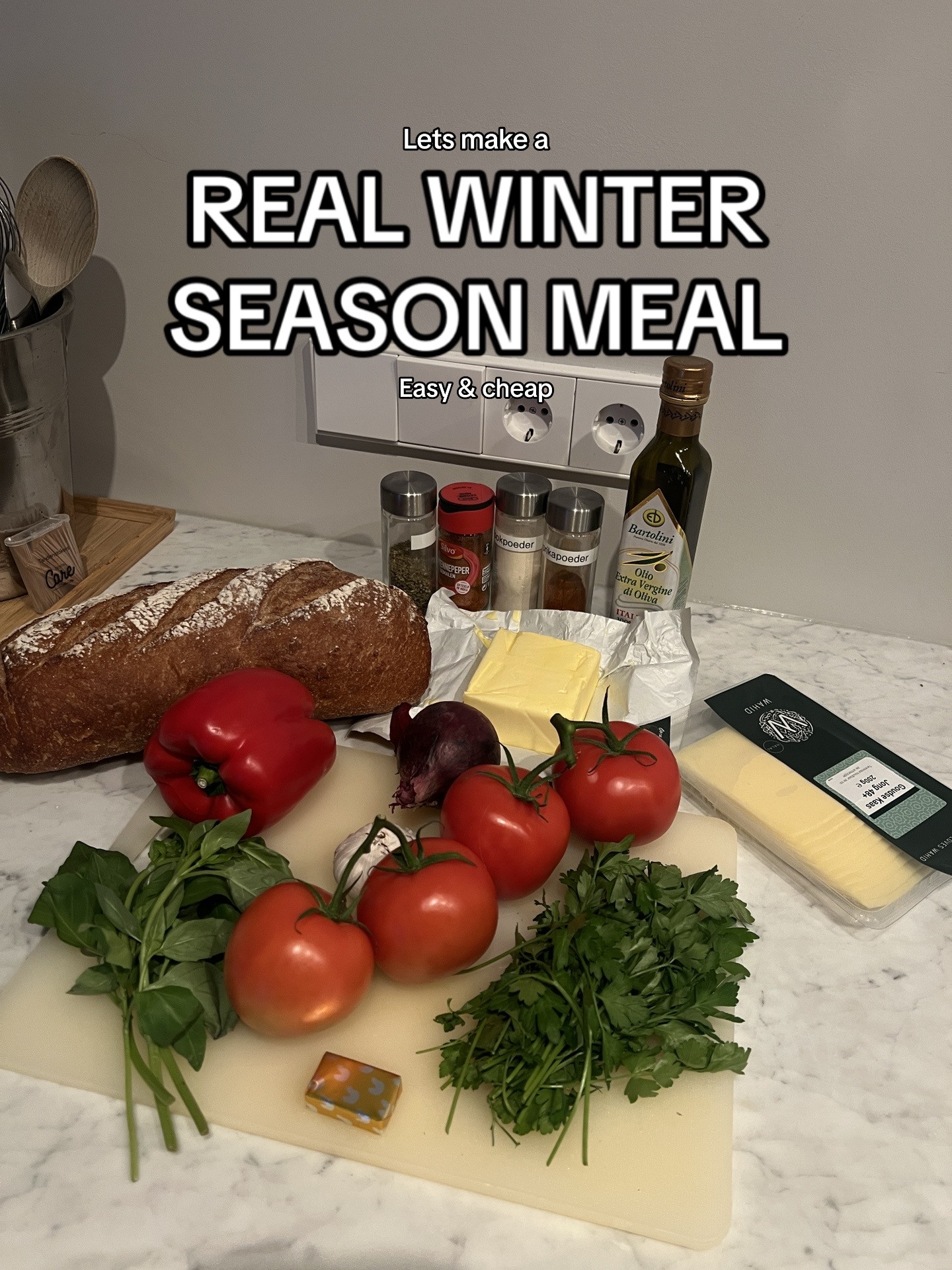 Easy & Cheap Real Winter Season Meal: Homemade Tomato Soup and Grilled Cheese Sandwich Recipe