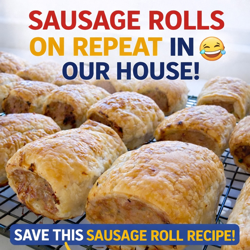 Easy Homemade Sausage Rolls Recipe with Veggies and Puff Pastry