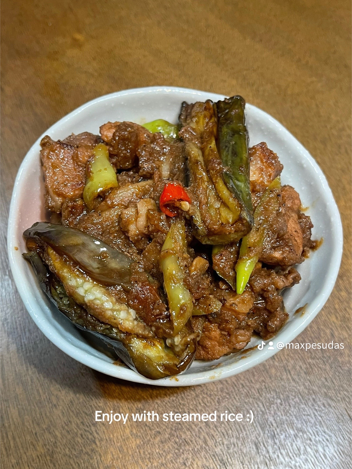 Easy Pork Binagoongan Recipe with Shrimp Paste and Eggplant