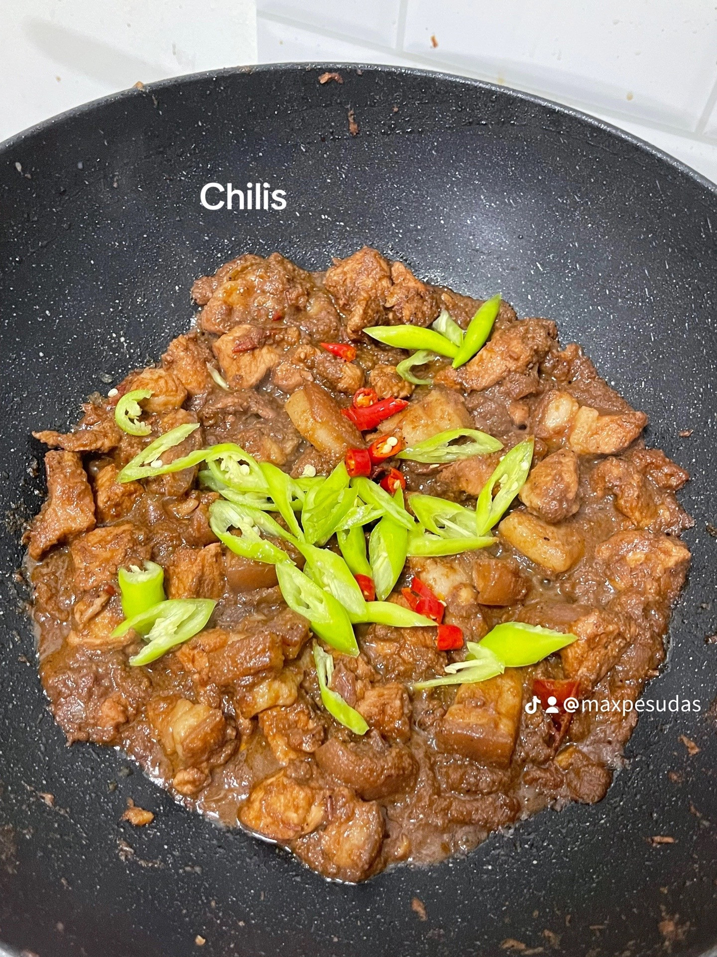 Easy Pork Binagoongan Recipe with Shrimp Paste and Eggplant