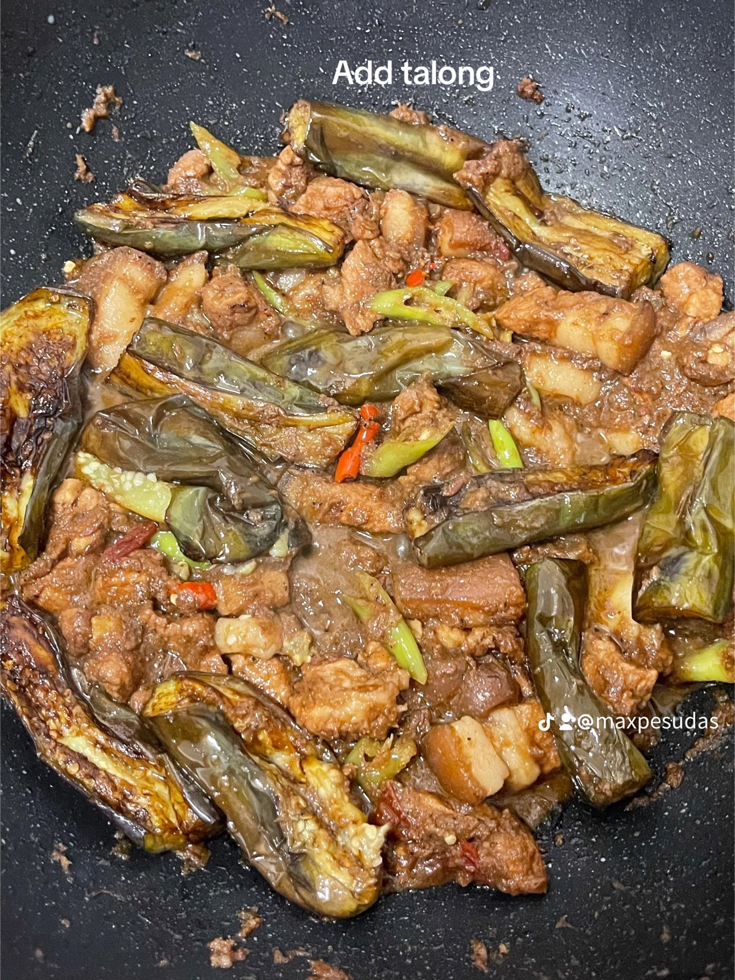 Easy Pork Binagoongan Recipe with Shrimp Paste and Eggplant