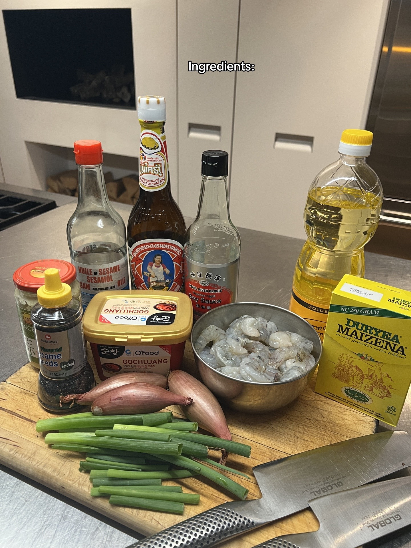 Easy & Simple Korean Shrimp Recipe with Gochujang Sauce