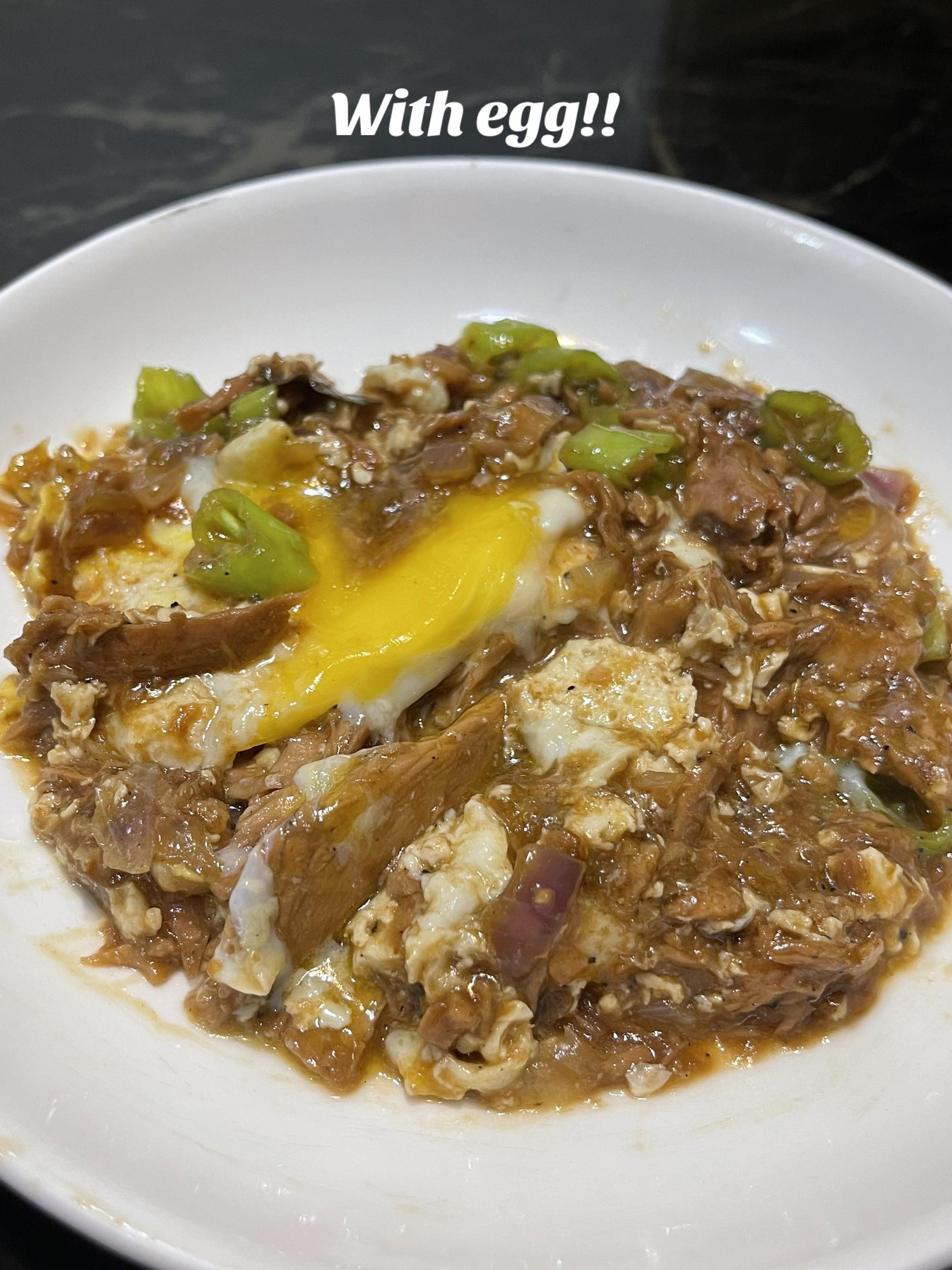 Easy Spicy Tuna Recipe with Egg, Soy Sauce and Vinegar - Filipino Home Cooking