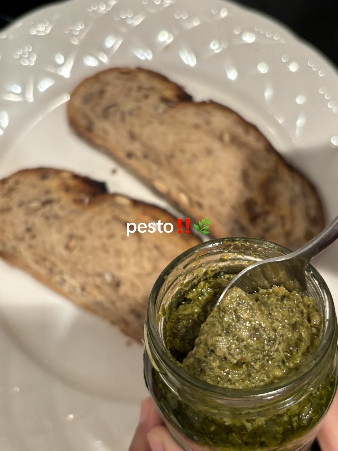 Easy Tunacado Sandwich Recipe: Tuna, Yogurt, and Pesto on Toast