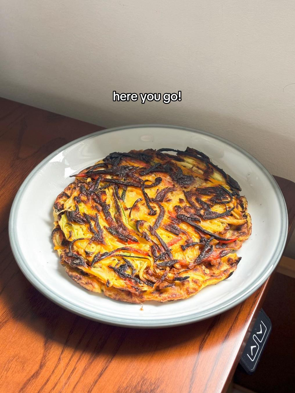 Easy Vegetable Jeon Recipe with Zucchini, Carrots, Onions, Bell Peppers, and Scallions