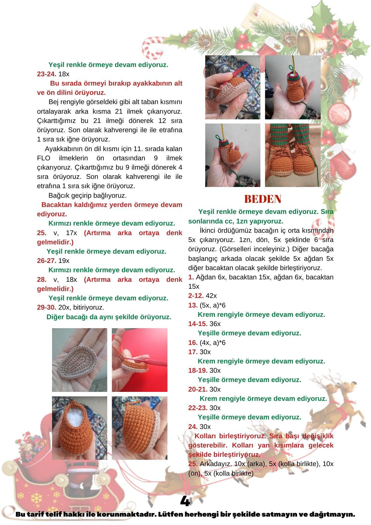 Elf Thor Crochet Amigurumi Pattern by Handmade White Lover