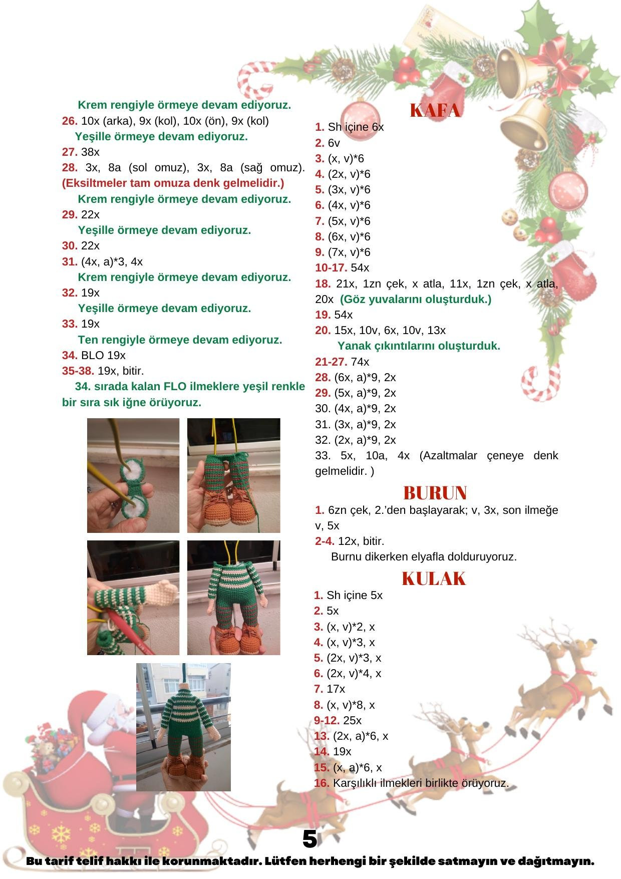 Elf Thor Crochet Amigurumi Pattern by Handmade White Lover