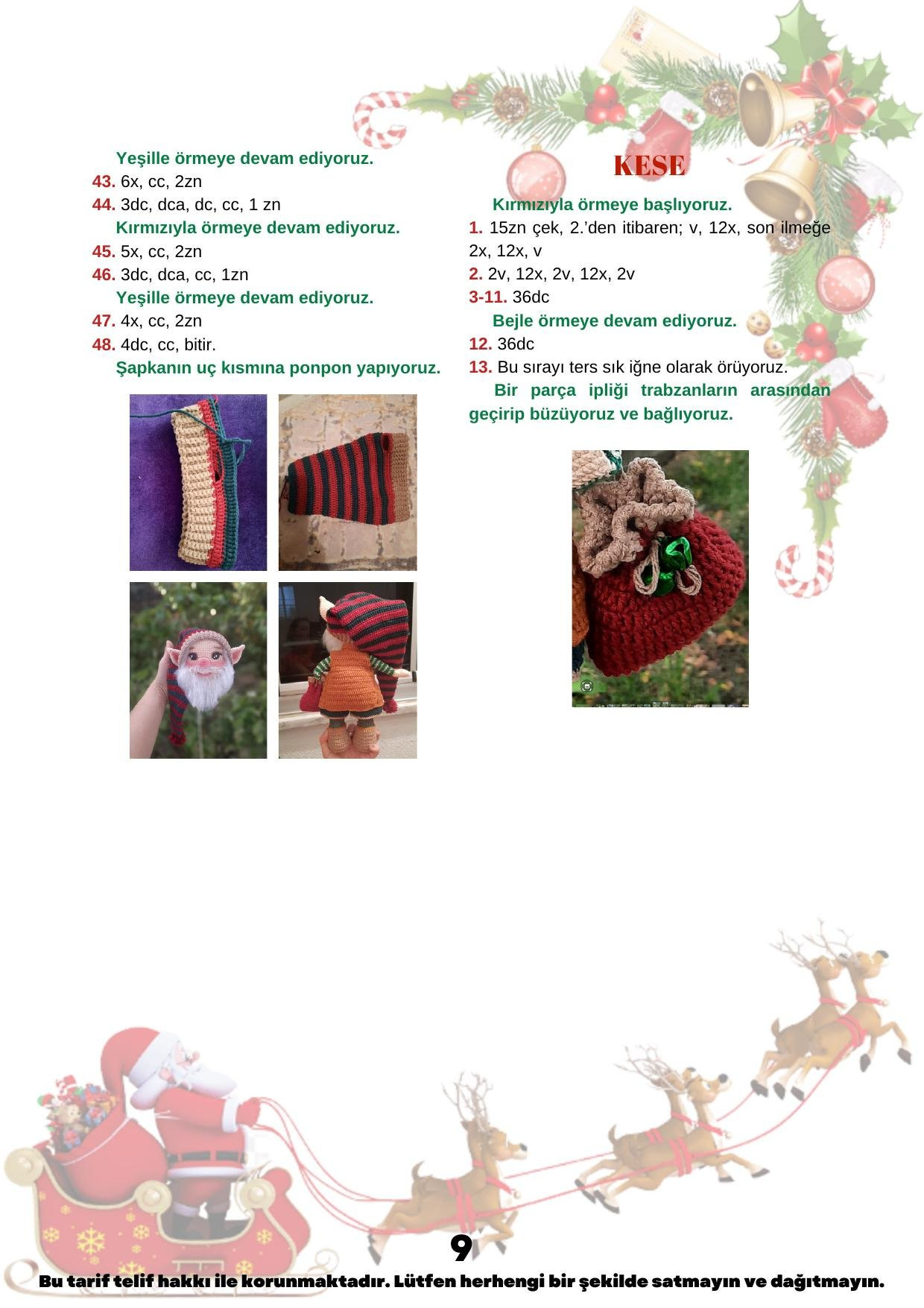 Elf Thor Crochet Amigurumi Pattern by Handmade White Lover