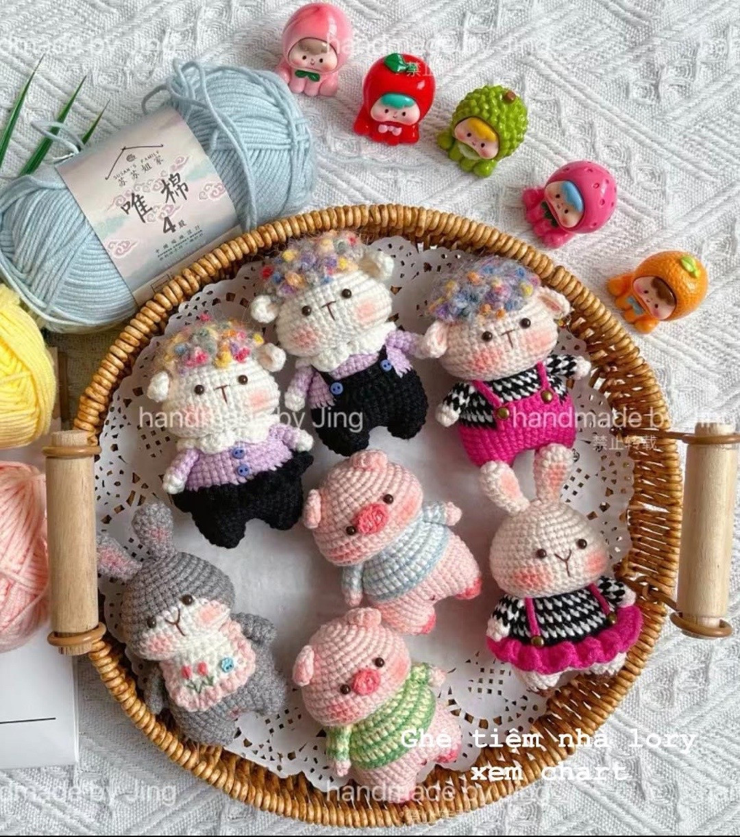 Fat Huanhuan Crochet Amigurumi Pattern Chart