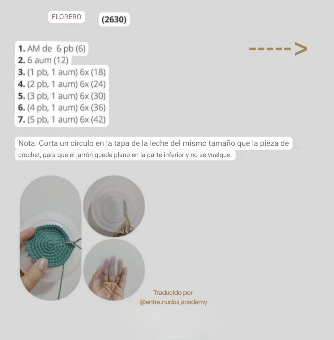 Flora Crochet Flower Pot Pattern Free