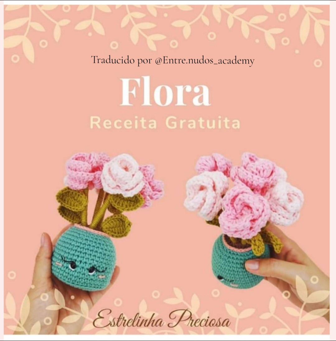Flora Crochet Flower Pot Pattern Free