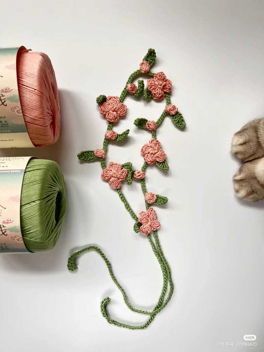 Floral Crochet Headband Pattern and Tutorial